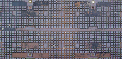 Texture overlays backgrounds of the streets and walls of Dublin, Ireland