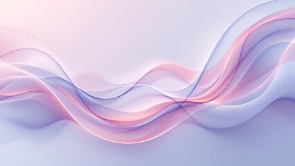 Fototapeta premium Modern abstract background with wavy flowing smoky lines with light effects.