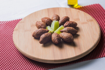 chocolate cake with nuts