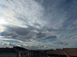 Amanecer en Lal&iacute;n, Galicia