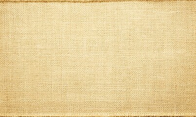 Fototapeta premium Beige linen fabric texture background.