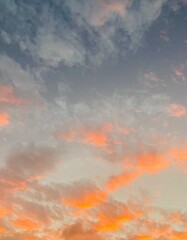 sunset sky background