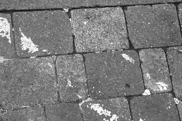 material and textures of the streets of Dublin, Ireland