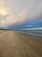 Fototapeta premium beach at sunset