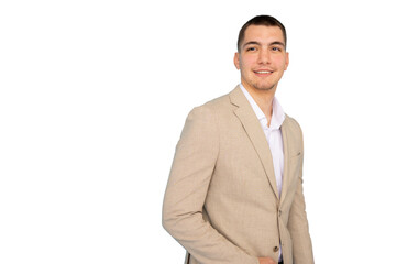 Confident young businessman with a professional look