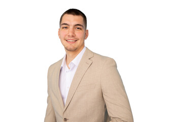 Confident young businessman with a professional look