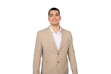 Confident young businessman with a professional look