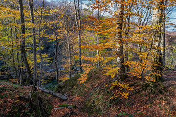 Suuctu waterfalls in Mustafakemalpasa, Bursa
