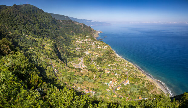 Spectacular view, Madeira north coast