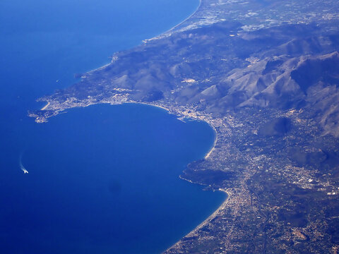 Vista aerea di formia e gaeta 0073