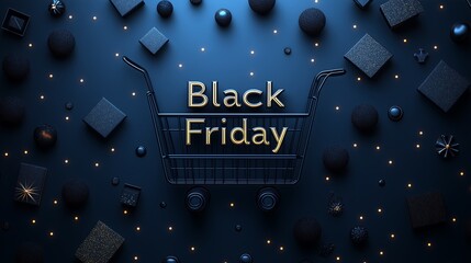 Thrilling Black Friday Consumer Rush Banner With Bold Colors and Dynamic Designs,大胆な色とダイナミックなデザインを持つスリリングなブラックフライデー消費者ラッシュバナー.Generative AI