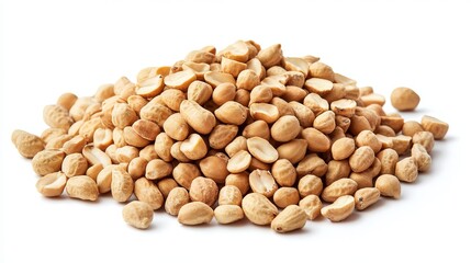 Fototapeta premium Peanuts. Peanuts are good food for cardiovascular health