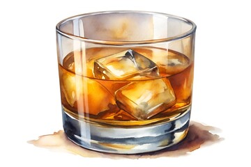 whiskey with ice