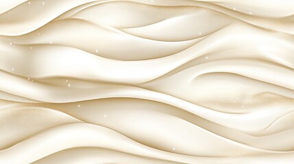 Obraz premium Close-up of soft ivory fabric adorned with sparkling glitter, creating a dreamy atmosphere reminiscent of a magical night. SEAMLESS PATTERN