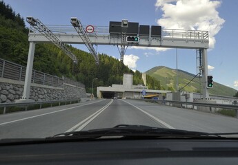 average speed check on motorway