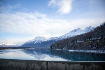 lake in the mountains