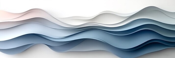 Fototapeta premium Corporate branding background smooth abstract forms and neutral hues like navy and grey leaving ample space for creativity