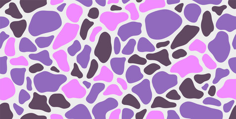 trendy vector pattern of soft colors for textile design