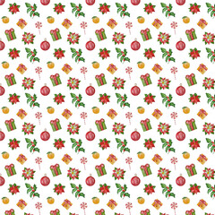 Christmas miracle Seamless Pattern13