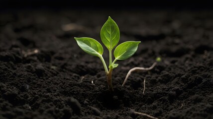 Fototapeta premium young green plant