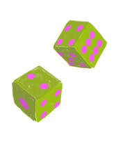 Dados verdes