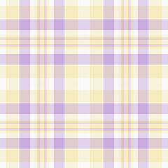 Deep textile fabric plaid, structure seamless pattern background. Setting vector check tartan texture in light and beige colors.