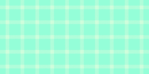 Indoor plaid seamless texture, greeting fabric pattern tartan. Velvet background textile vector check in mint and light colors.