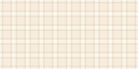 Shop texture vector pattern, trend check textile fabric. Scotland tartan background plaid seamless in light and sea shell colors.