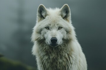 Obraz premium wolf wolf Portrait of Arctic wolf.