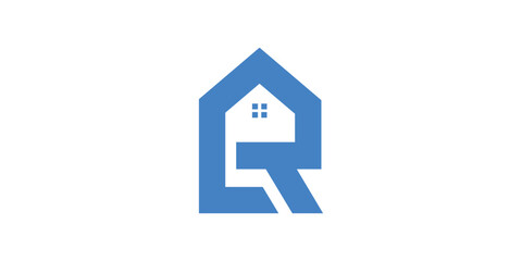 logo R icon vector image