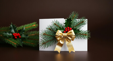 Christmas letter card