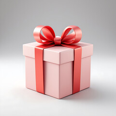 Obraz premium gift box with ribbon