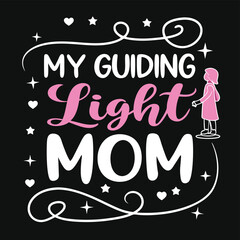 Adobe Illustrator Artwork, a black and white poster with a silhouette of a mother and child, a poster for my mom with a quote from my mom