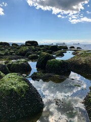 Rocks and sea