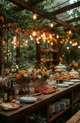 A vibrant Italian buffet showcasing a spectrum of bright, summery hues.