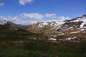 Gebirgslandschaft in Westnorwegen