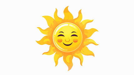 Sun Vector Symbol Icon Design for Illustration Isolated