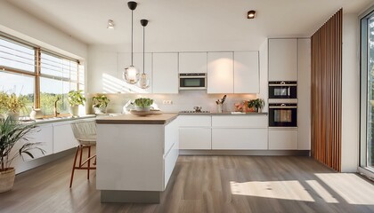 The Benefits of Using Stainless Steel Appliances in Your White and Neutral Contemporary Kitchen for a Modern and Sleek Look