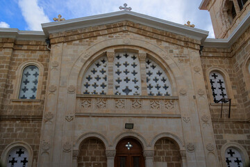 Greek Orthodox Church of Agios Kendeas in the old town on the island of Cyprus in Greece, Paphos, 17.11.2024