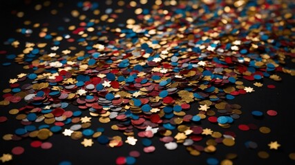 Obraz premium Black marble texture with golden veins and highgloss finish