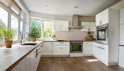 The Best Ways to Use Open Shelving in Your White and Neutral Contemporary Kitchen for Stylish Storage Solutions