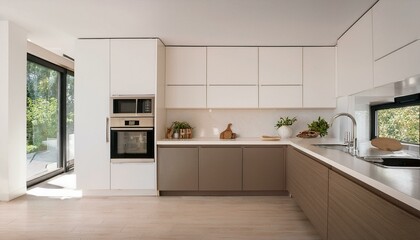 The Best Ways to Use Decorative Wall Art in Your White and Neutral Contemporary Kitchen for Personal Touches