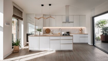 How to Create a Cozy Breakfast Bar in Your White and Neutral Contemporary Kitchen for Casual Dining Experiences