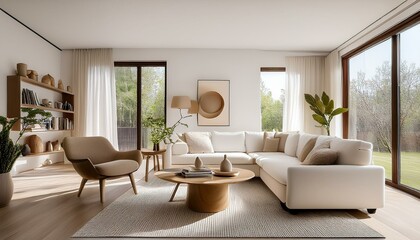 Your Sanctuary A Neutral Contemporary Living Room