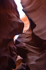 inside a canyon 