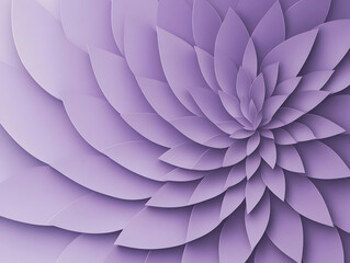 A soft, layered purple floral design with a calming and artistic aesthetic.