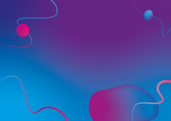 Background fondo web moderno colores en degrade celeste y violeta con ne&oacute;n