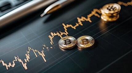 Dynamic stock market trends are visually represented with a world map overlay, highlighting global connections and financial activity