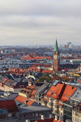 Obraz premium view of the old town