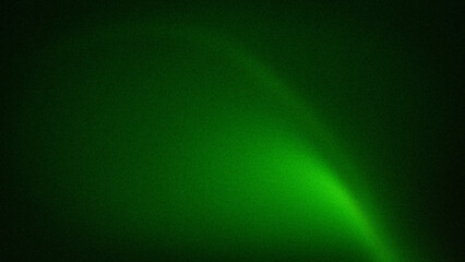 Bold abstract gradient with intense green hues and a bright glowing accent, enhanced by a grainy texture, ideal for 4K wallpapers, banners, and templates
